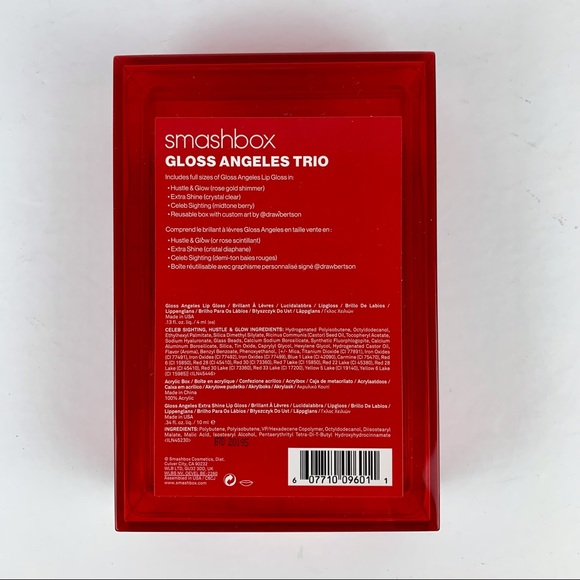 Smashbox Gloss Angeles Trio Set Lip Gloss Makeup - Picture 4 of 7